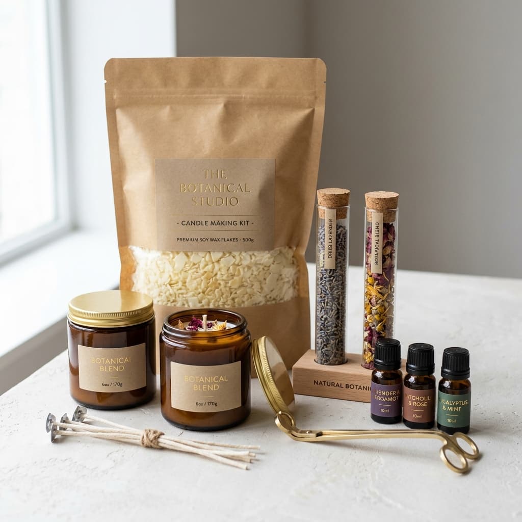 Botanical Soy Candle Duo